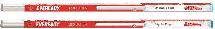 EVEREADY LED Batten 4ft T5 - 20W ( 6000K cool day Light) Straight Linear LED Tube Light