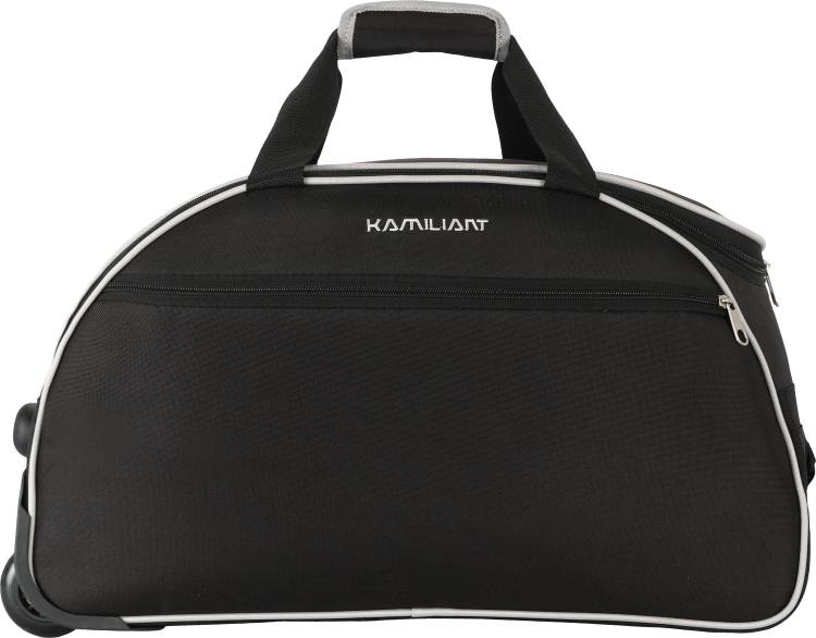 KAMILIANT by AMERICAN TOURISTER KAM ALPS WHD 62cm - BLACK Duffel Strolley Bag