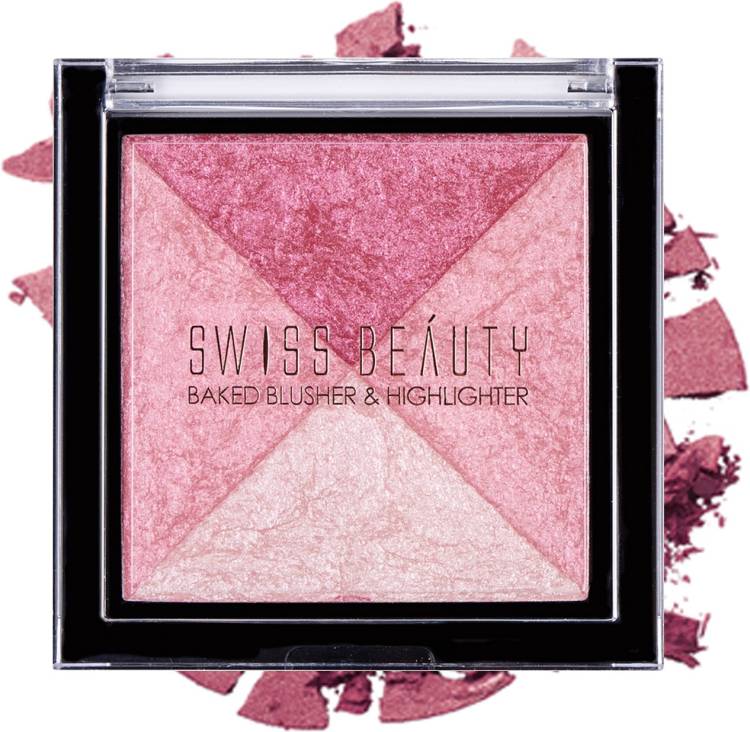 SWISS BEAUTY Baked Blusher Price in India