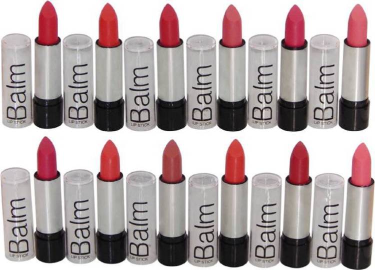 RP Matte Lipstick Pack Of 12 (Multicolor, 3g) Price in India