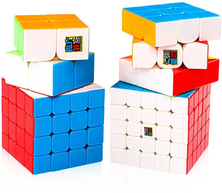 D ETERNAL MoYu Combo Cube Set of 2x2 3x3 4x4 5x5