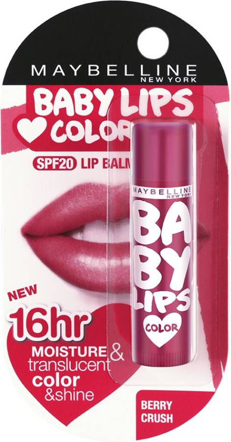 MAYBELLINE NEW YORK Baby Lips Lip Balm Berry Crush Price in India