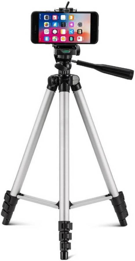 NICK JONES Camera Tripod Stand With 3-Way Head Tripod for Digital Camera DV Camcorder, Tripod 3110 with mobile Phone holder mount Tripod Tripod