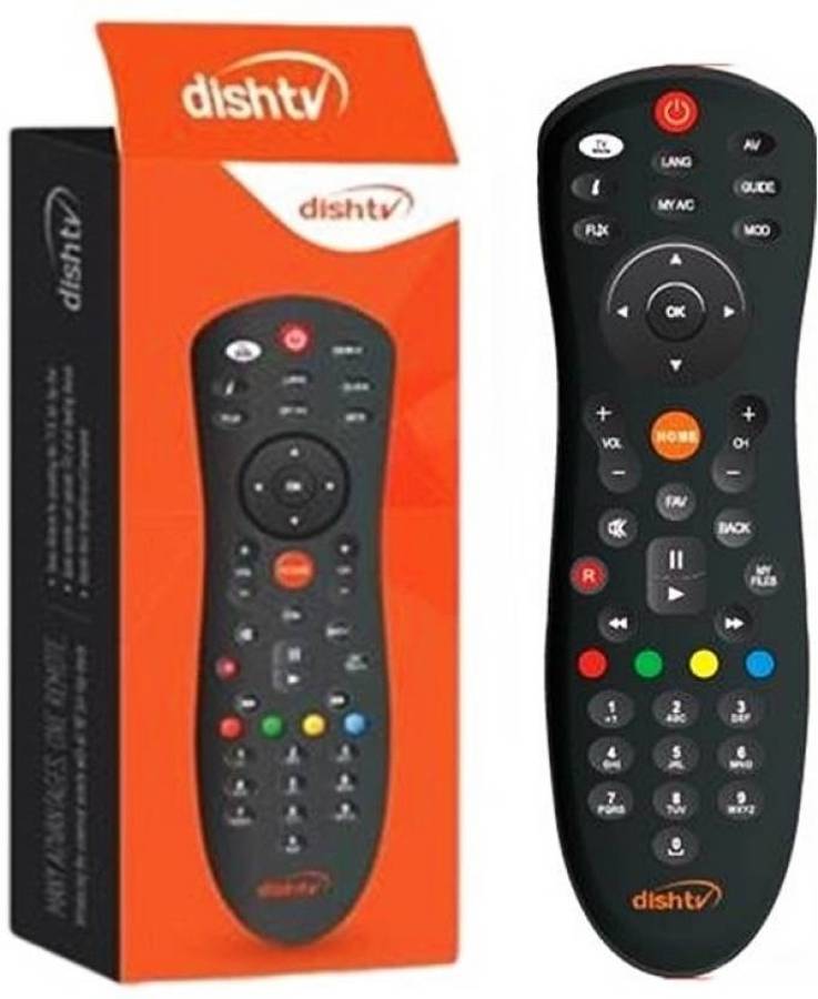 Dish TV Universal (Works With Tv As well) Full HD Recording Dish Tv Remote Controller