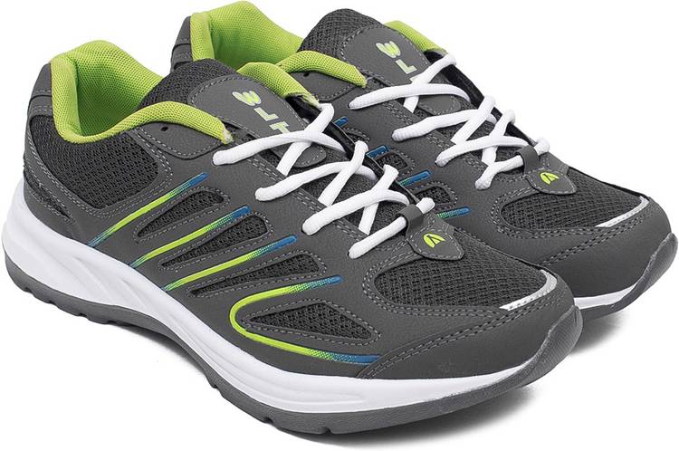 Bullet-02 sports shoes for men | Latest Stylish Casual sport shoes for men | running shoes for boys | Lace up Lightweight grey shoes for running, walking, gym, trekking, hiking & party Running Shoes For Men