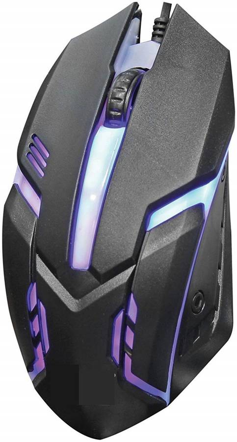 HexaGear Premium quality 7 colours changing led Gaming Mouse Wired Optical Gaming Mouse