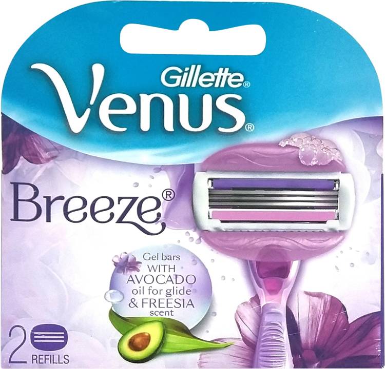 Gillette Venus Breeze with Avocado Oil and Freesia Scent Cartridge