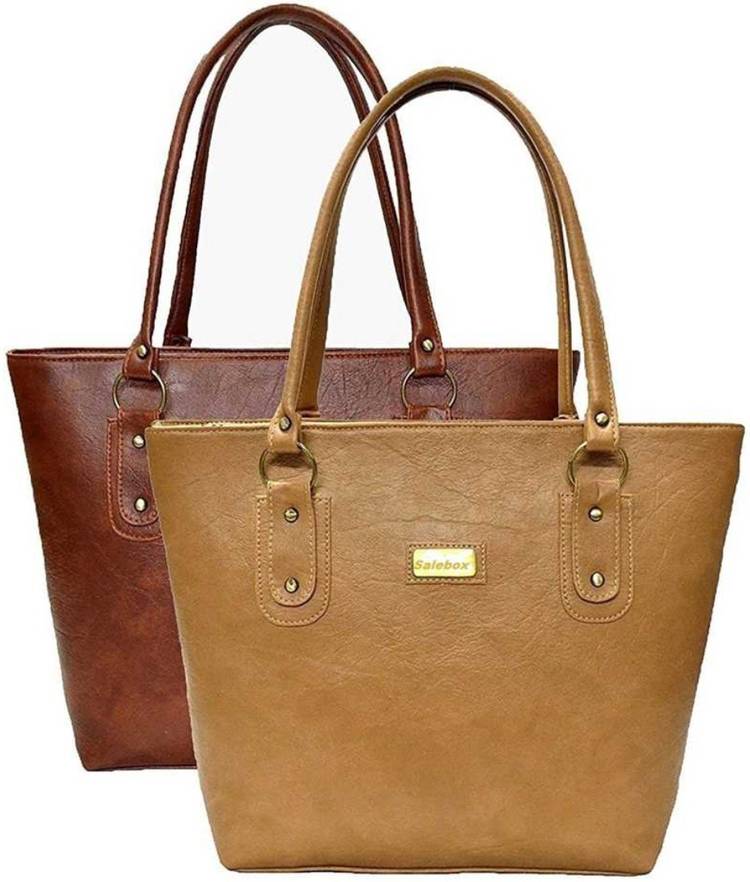 Women Brown, Beige Shoulder Bag