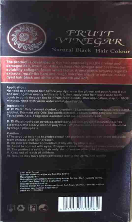 BEAUTE BLANC FRUIT VINEGAR HAIR GEL. , BLACK Price in India, Buy