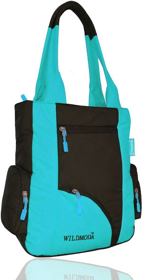 Women Blue, Black Tote