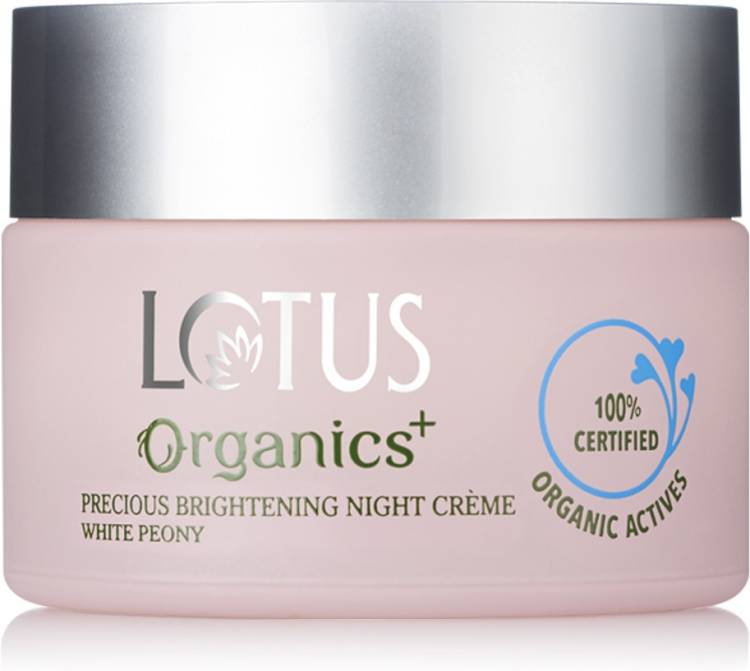 Lotus Organics+ Precious Brightening Night Crme Price in India