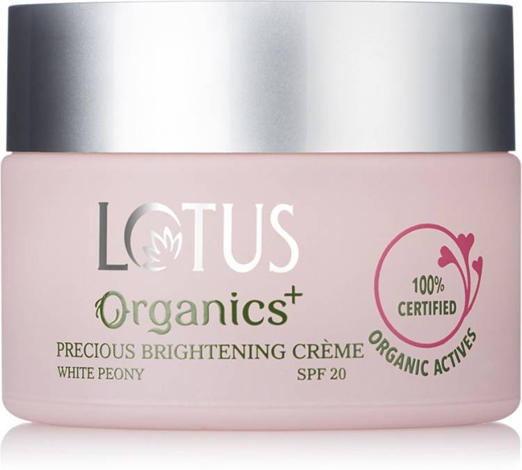 Lotus Organics+ Precious Brightening Crme SPF 20 Price in India