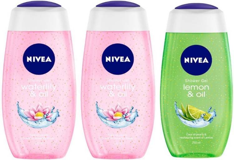 NIVEA Waterlily, Lemon and Oil Shower Gel