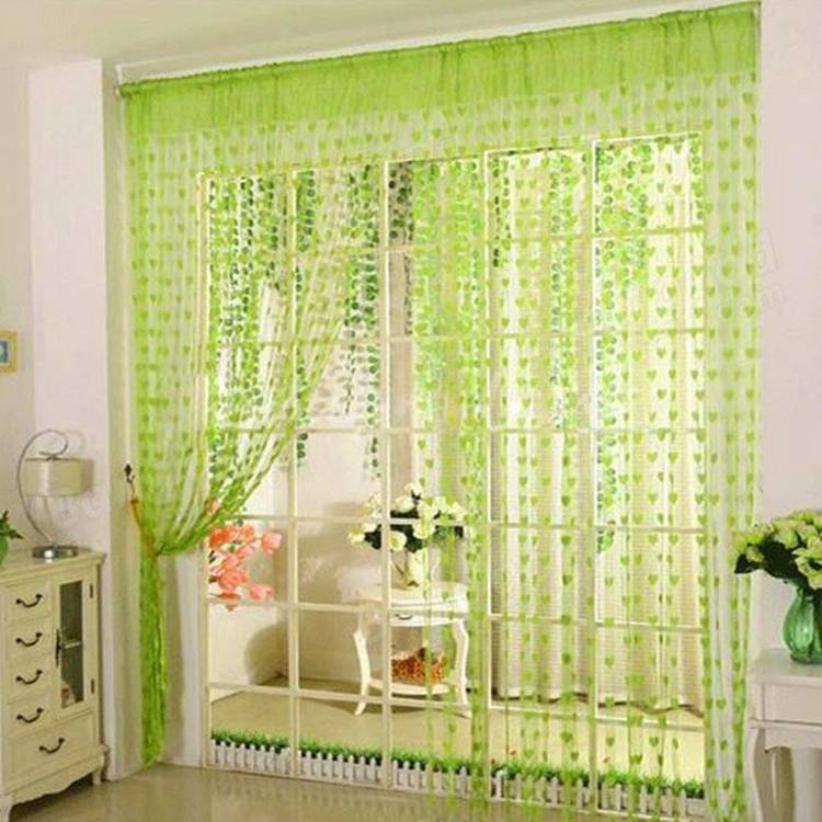 De-Ultimate 214 cm (7 ft) Net, Polyester Long Door Curtain Single Curtain