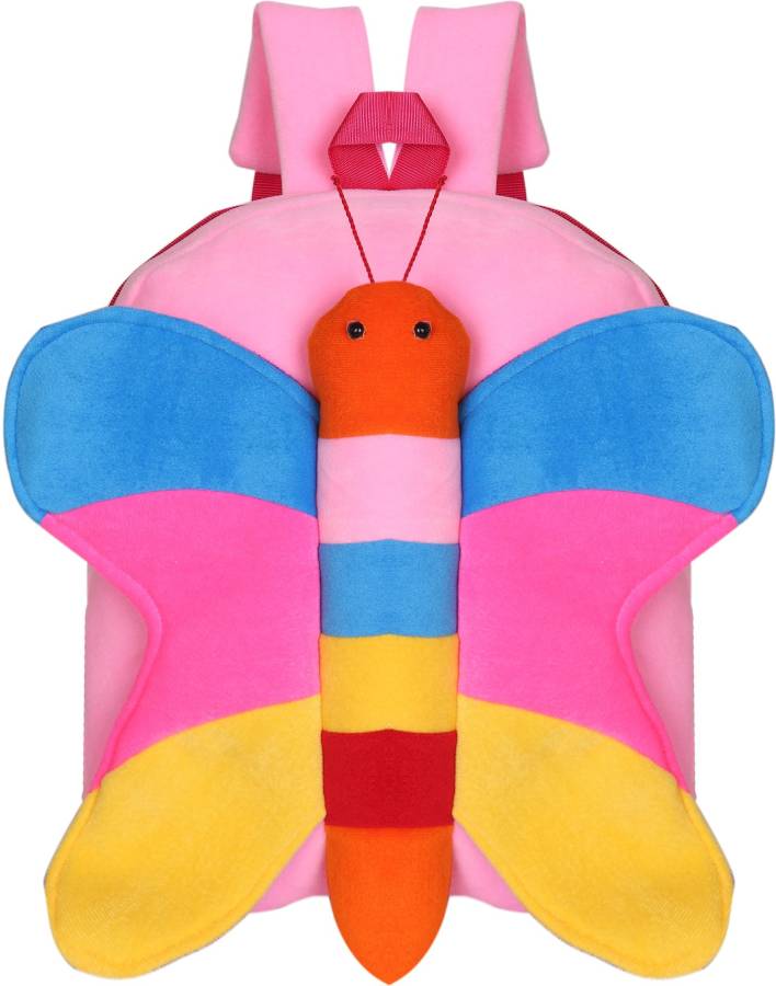 KIDOFLY kids soft school bag ( 2 to 6 age ) ,soft fabric for play school , boys/girls School Bag , picnic,happy birth day gift 10 L - 39 cm