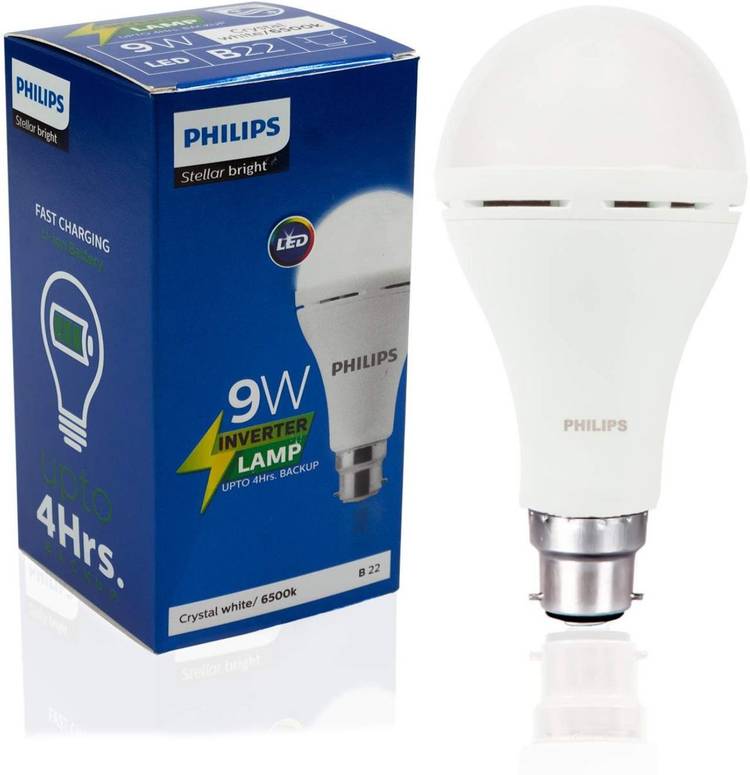 Philips 9 W Standard B22 Inverter Bulb