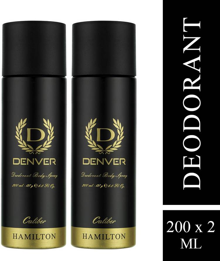 DENVER Caliber Combo Deodorant Spray  -  For Men