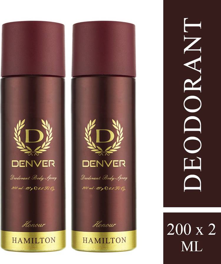 DENVER Honour Combo Body spray Deodorant Spray  -  For Men