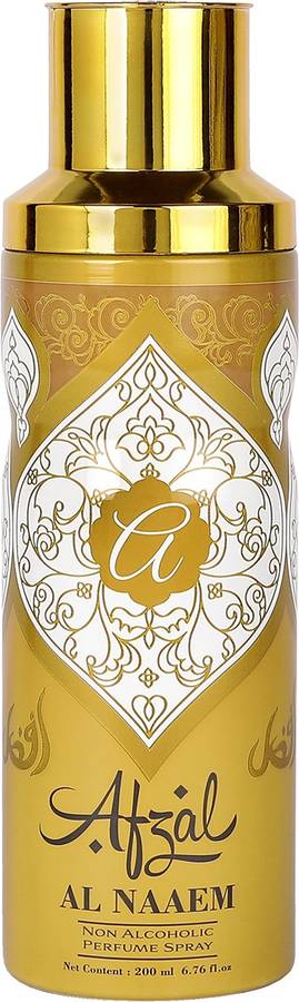 AFZAL Premium Non Alcoholic Al Naaem Deodorant 200ml Deodorant Spray  -  For Men & Women