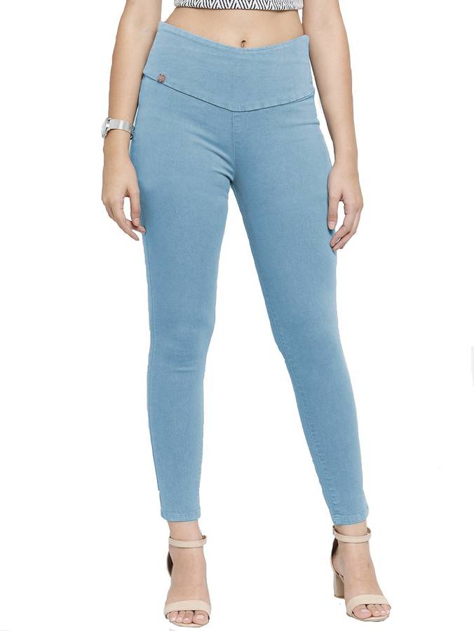 Adbucks Light Blue Jegging