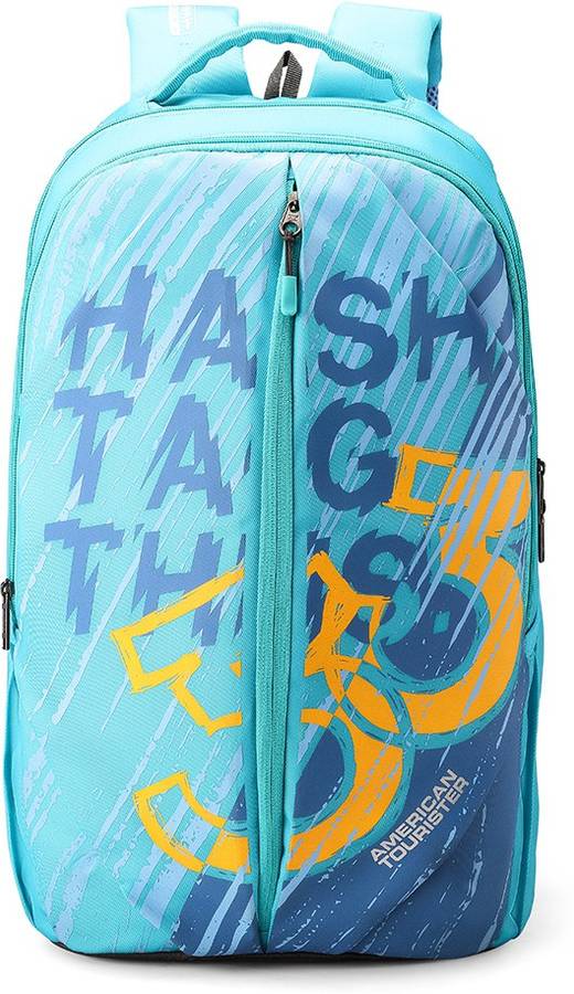 Large 33 L Backpack RIDE CASUAL 01 - TURQUOISE