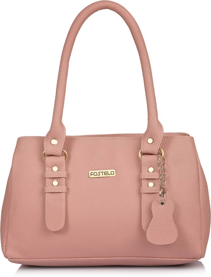 Women Gold, Pink Shoulder Bag - Extra Spacious