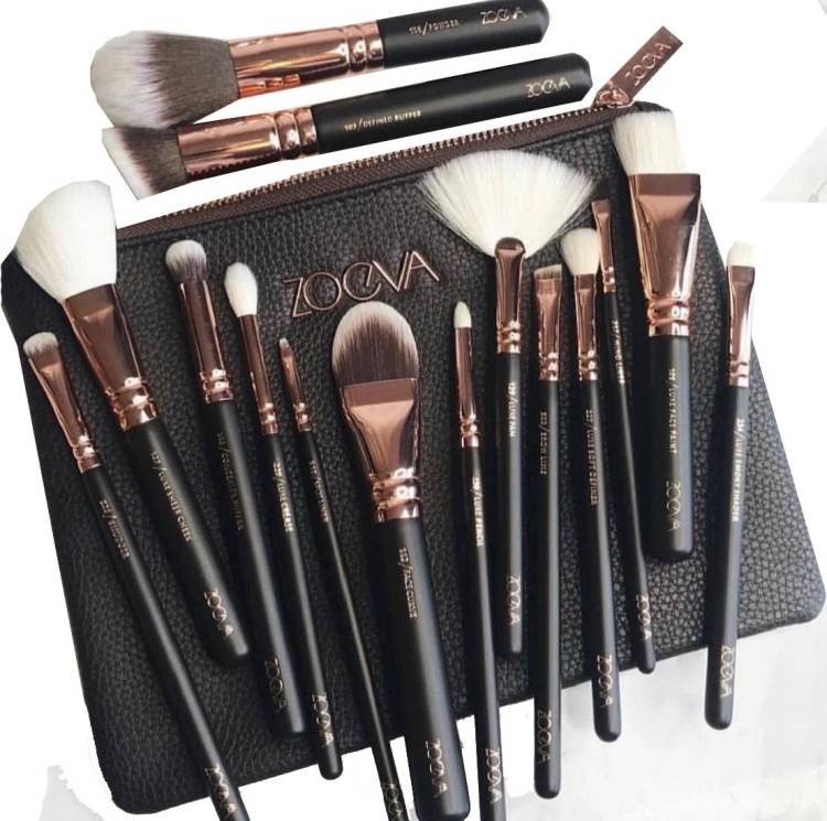 ZOEVA 15 Pieces Makeup Brush Set (Color May Vary) Price in India
