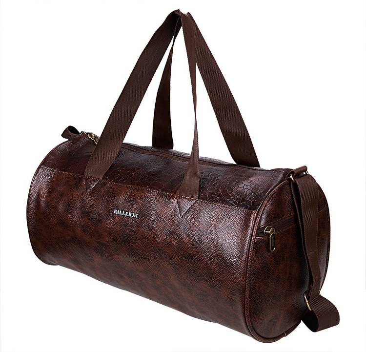 Killer Royal PU 21 Litre Stylish Brown Gym bag Gym Bag