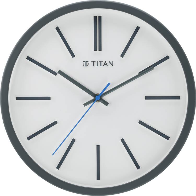 Titan Analog 30.5 cm X 30.5 cm Wall Clock