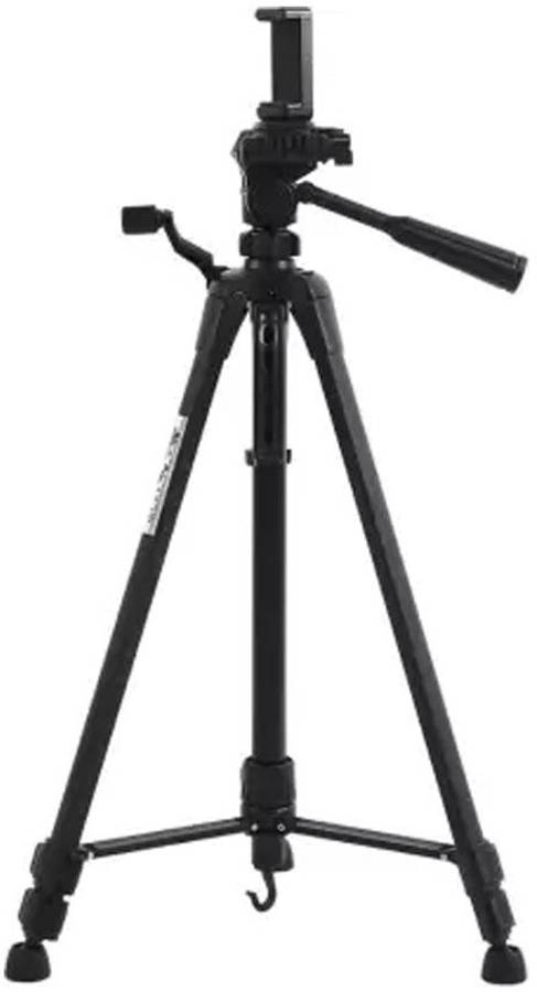Blue Birds High Quality Tripod-3388 Adjustable Aluminium Lightweight Camera Stand Tripod New Arrival Stand 360 Degree With Three-Dimensional Head & Quick Release Plate specially designed multi-purpose head Professional Foldable Mobile holder for All Mobi