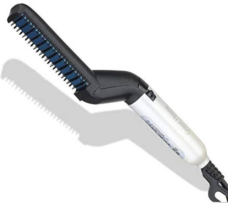 skyhaven Multifunctional Volumize Flatten Side and Straighten Hair Curler Comb for Men straighner Hair Straightener Price in India
