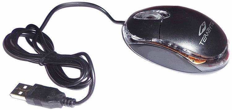 TERABYTE VINTAGE TB-36B OPTICAL WIRED USB MOUSE Wired Optical Mouse