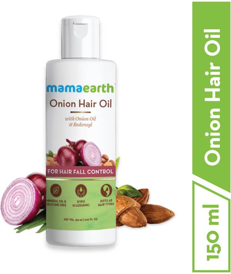 Mamaearth Onion Oil for Hair Regrowth & Hair Fall Control Hair Oil