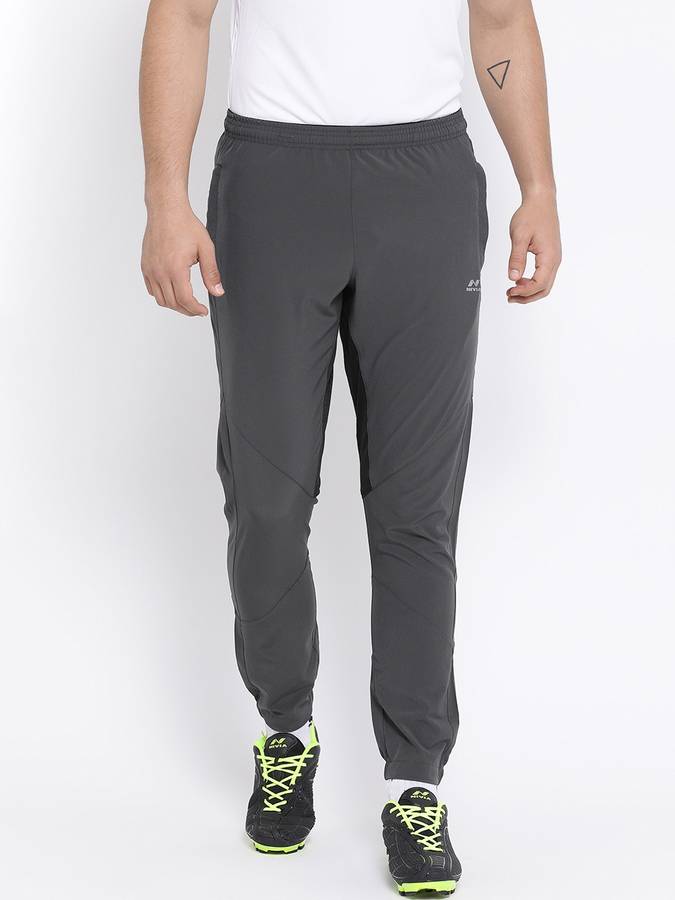 AQUA-3 Solid Men Grey Track Pants