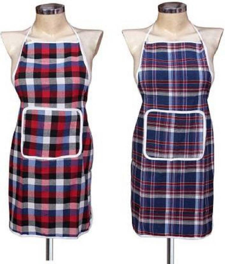 Ketsaal Cotton Home Use Apron - Free Size