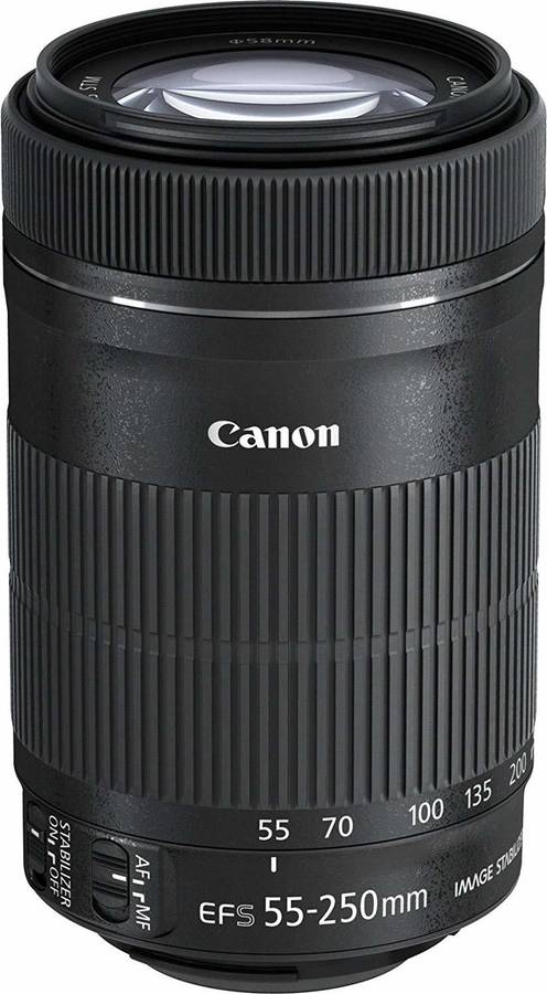 Canon EF-S 55-250mm f/4-5.6 IS STM Telephoto Zoom   Lens