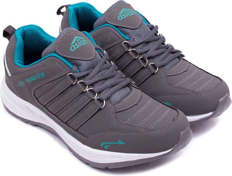 Grey Green Sports Shoes,Running Shoes,Walking Shoes,Training Shoes, Running Shoes For Men