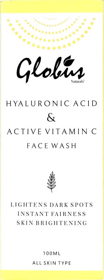 Globus Anti-Ageing  with Hyluronic Acid and Vitamin C Face Wash Price in India