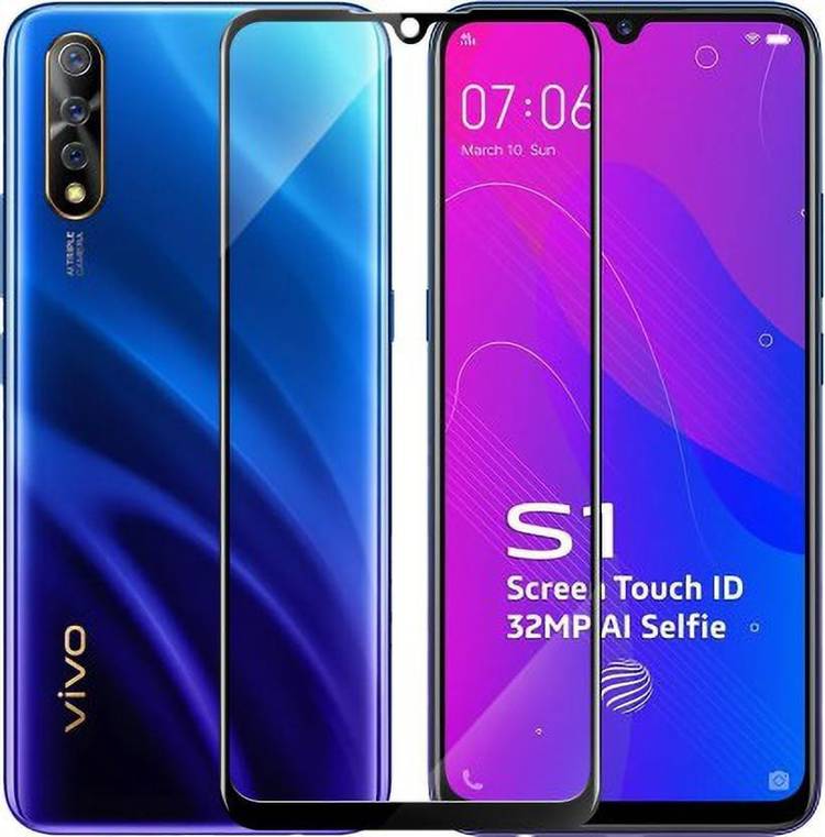 Desirtech Edge To Edge Tempered Glass for Vivo S1
