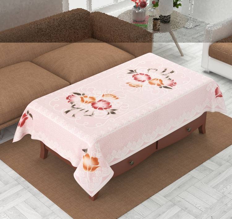 luxury crafts Printed 4 Seater Table Cover