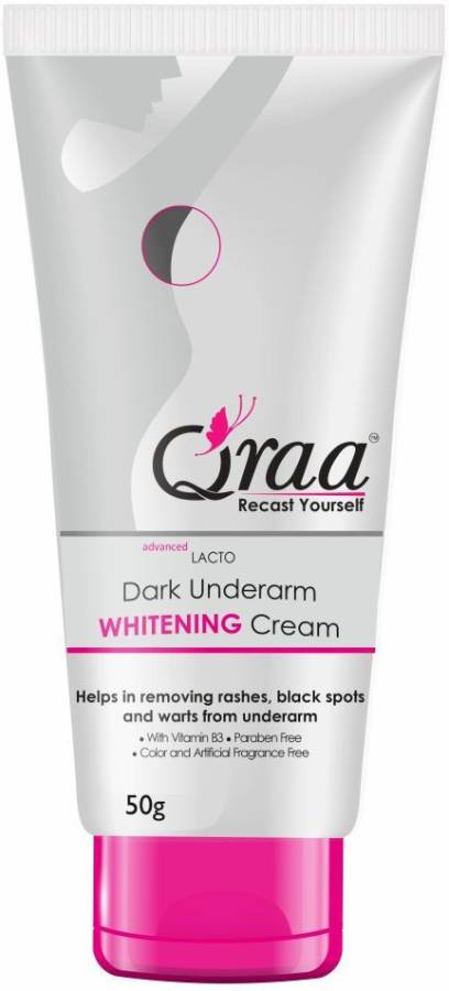 Qraa Advanced Lacto Dark Underarm Whitening Cream Price in India