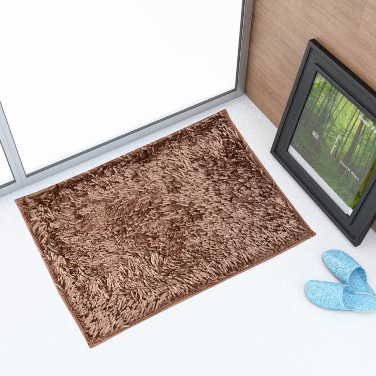 sheen decor Velvet Bathroom Mat
