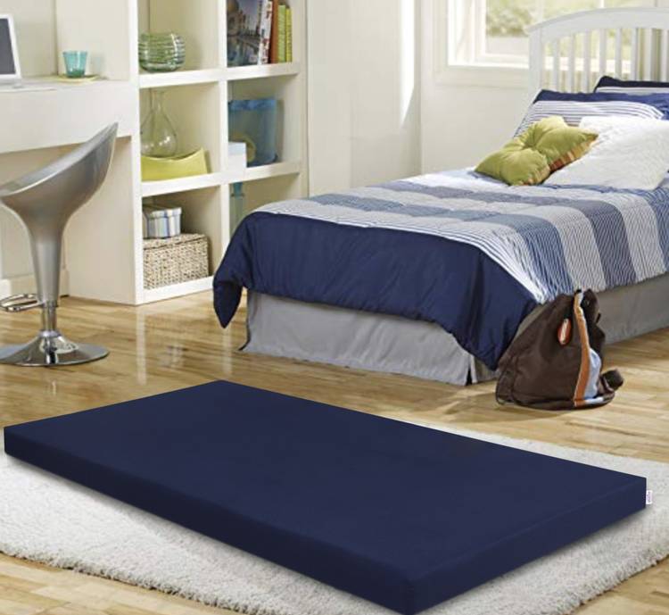 Springtek Roll-Up Travel Lite/Guest Bed/Floor Mat, Mattress 3 inch Single PU Foam Mattress