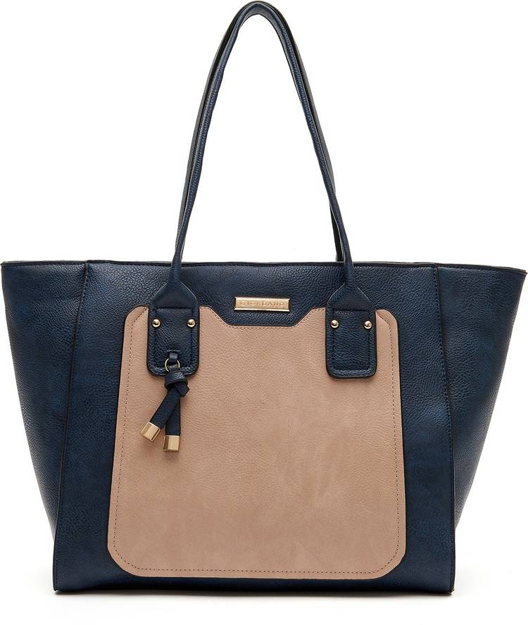 Women Blue, Beige Tote