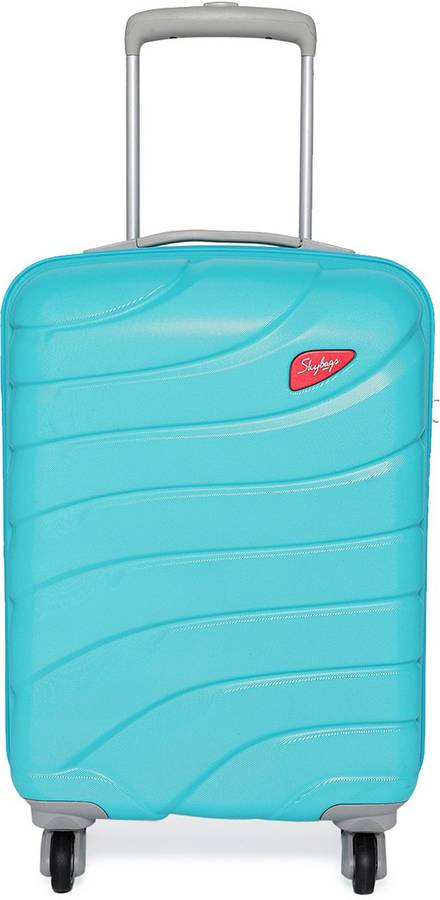 Small Cabin Luggage (57 cm) - HI-VOL STROLLY 56 360 (CR.TEX) TRQ - Blue