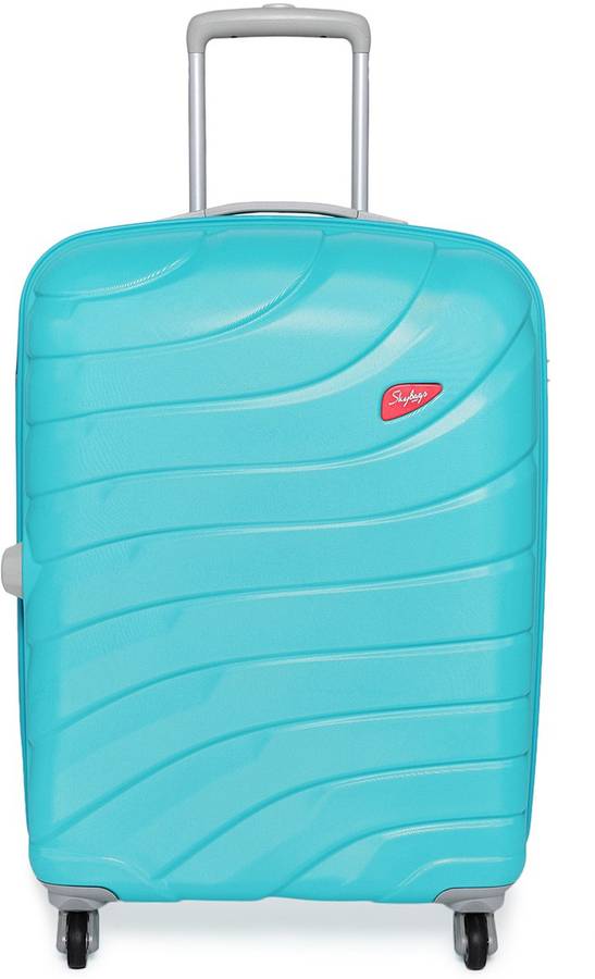 Medium Check-in Luggage (69 cm) - HI-VOL STROLLY 69 360 (CR.TEX) TRQ - Blue