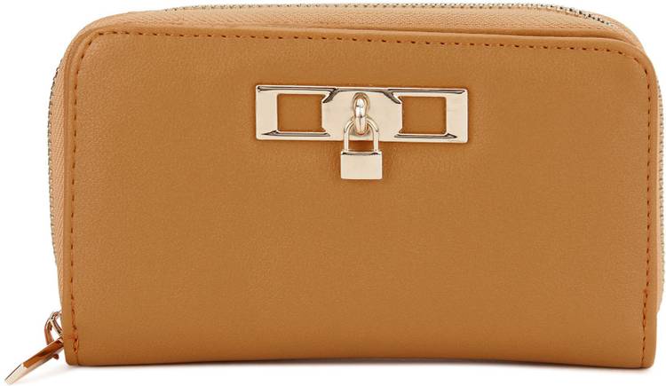 Casual Yellow Clutch