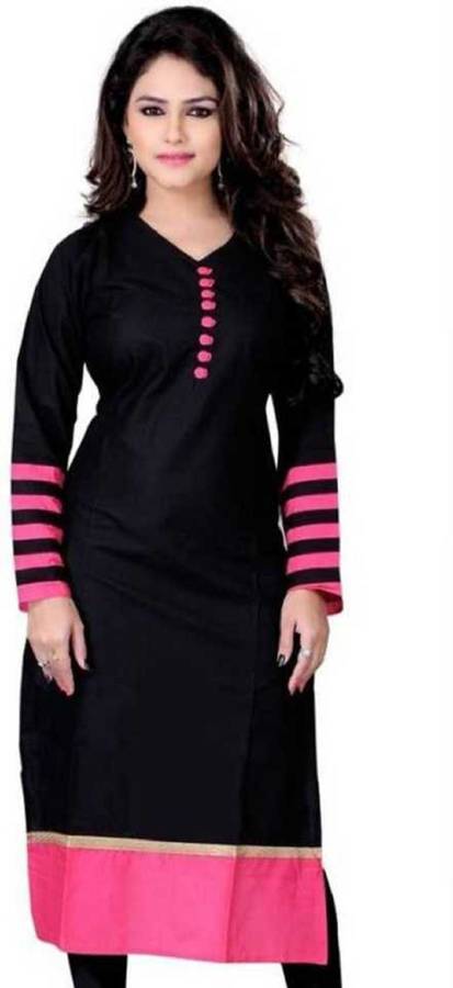 Cotton Silk Blend Color Block, Striped Kurta Fabric