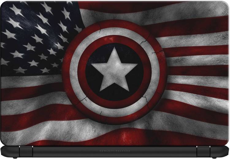 doodad The First Avenger Removable Vinyl Skin Laptop Decal 15.6