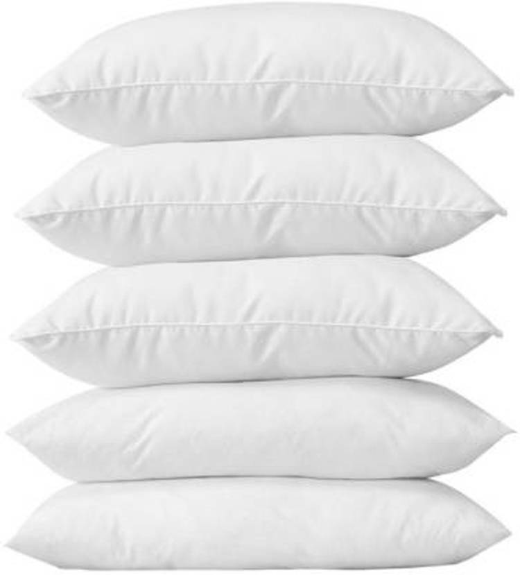 Ultra Digits Feel Sleep Microfibre Solid Sleeping Pillow Pack of 5